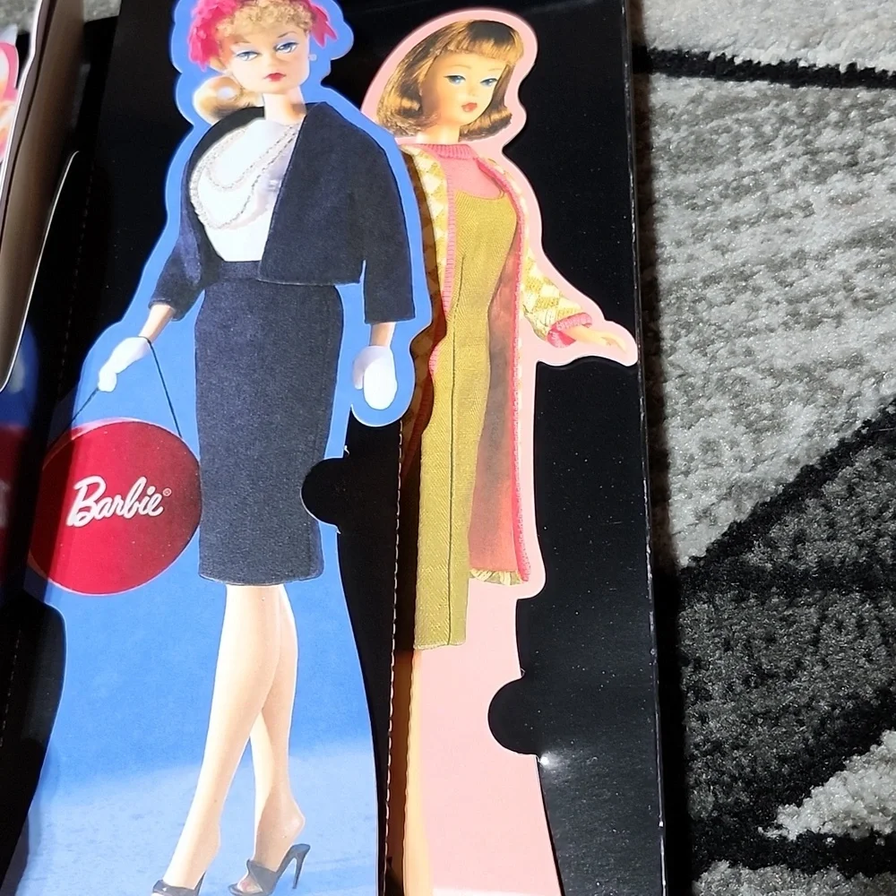 BARBIE NOSTALGIC CARD COLLECTION 2003 BY MATTEL & HALLMARK SET-OF-4